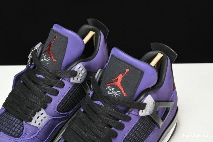 4 Purple Scott x Jordan Retro Travis 1028